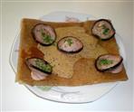 galette guéméné sauce moutarde - crêperie le relais de launay